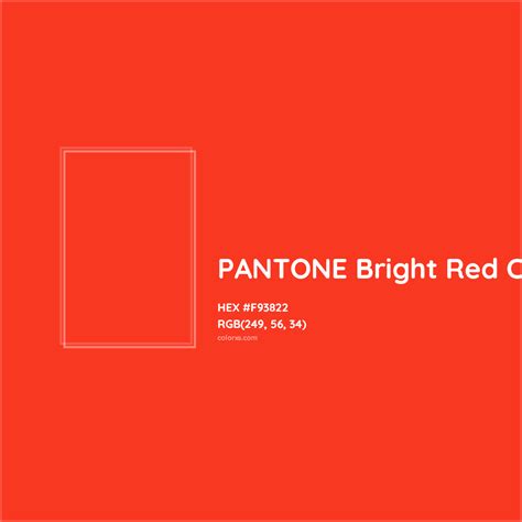 PANTONE Bright Red C Complementary or Opposite Color Name and Code (#F93822) - colorxs.com