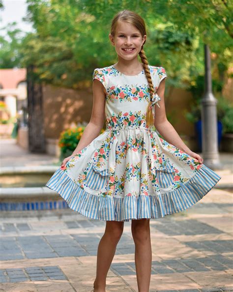 Cornflower Top and Dress Digital Sewing Pattern – Sunflower Seams