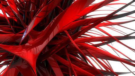 Red lines - Abstract HD wallpaper Wallpaper Download 5120x2880