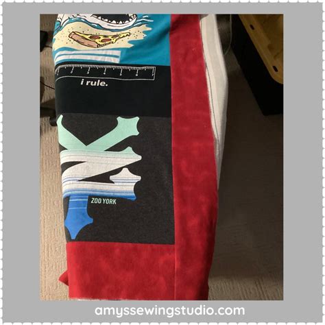 How to Make a T-shirt Quilt with Borders