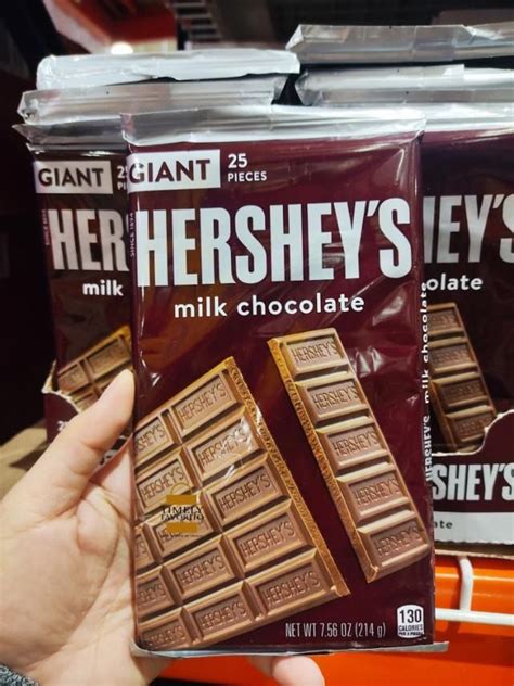 Hershey's Special Dark Mildly Sweet/Almonds/Milk Chocolate Giant 214g, Food & Drinks, Packaged ...