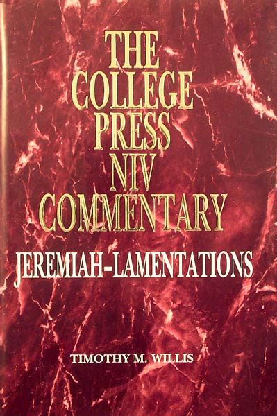 Jeremiah-Lamentations (The College Press NIV Commentary) - Sunset Bookstore