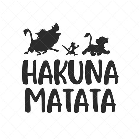 Timon And Pumbaa Hakuna Matata