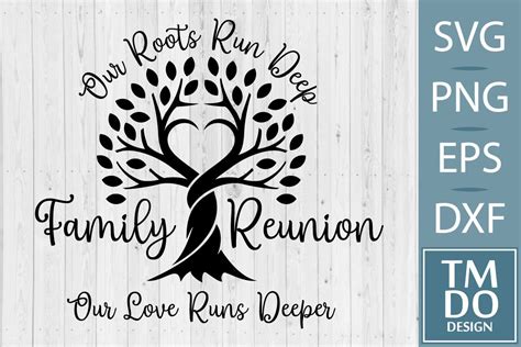 Family Reunion Svg, Family Tree Svg Graphic by TMDOdesign · Creative ...