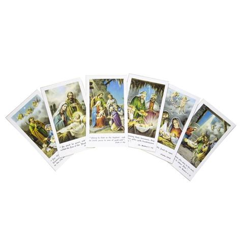 ASSORTED CHRISTMAS HOLY CARDS - PACK OF 50 | EWTN Religious Catalogue