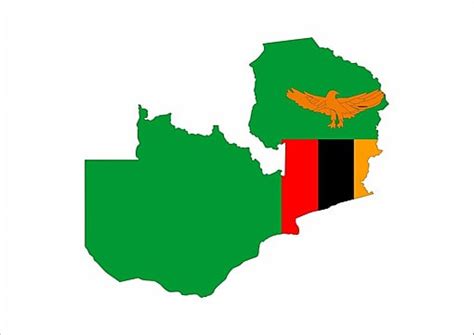 Zambia Country Flag Map Shape National Symbol Photo Background And Picture For Free Download ...