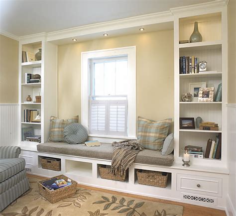 Bay window bookcase | House interior, Home, Interior