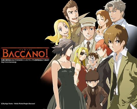 HD wallpaper: Baccano! anime poster, men, two people, front view ...