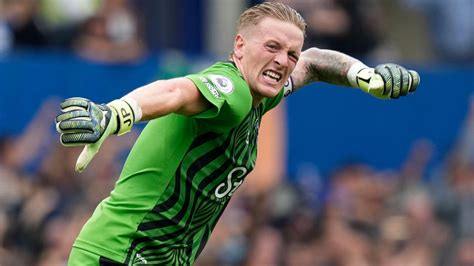 Jordan Pickford injury dints the feel-good factor at Everton despite no ...