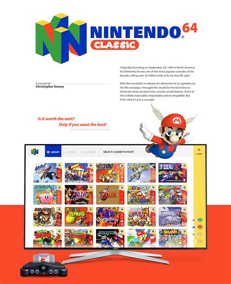 Nintendo 64 Mini Console Concept on Behance