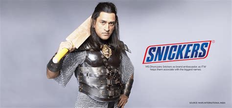 ITW Gives Snickers’ Humorous and Youthful Appeal the Perfect Ambassador in MS Dhoni. - ITW Global