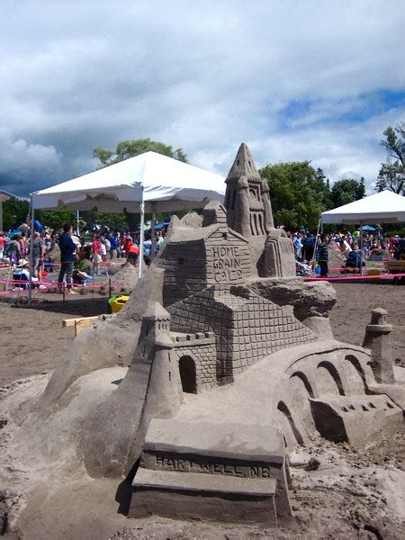 Exploring Ontario's Cobourg Beach Sandcastle Festival