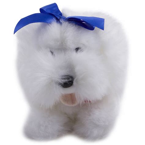 Trudi Maltese Plush Dog Toy - BAMBINIFASHION.COM