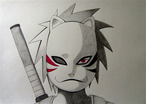 Kakashi Anbu Naruto A Lapiz Dibujos De Kakashi Naruto Dibujos A Lapiz ...