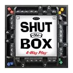 Front Porch Classics Shut The Box 4-Way Play Family Game Board Game
