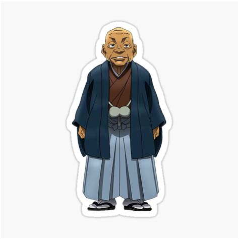 "Mitsunari Tokugawa Baki the grappler sticker" Sticker by gitarus | Redbubble