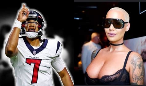 Amber Rose 'Dating' C.J. Stroud? Controversial Celeb Reveals Truth About Houston Texans 'Ride ...