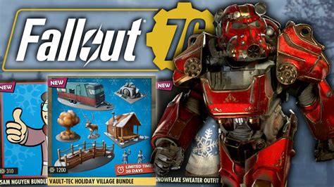 Vault-Tec Holiday Village Bundle Showcase + Weekly Offers | Fallout 76 ...