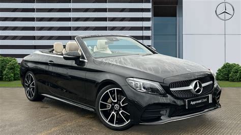 Used Mercedes-Benz C-Class C200 AMG Line Premium 2dr 9G-Tronic Petrol Cabriolet for Sale | Vertu ...