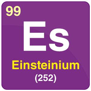 Einsteinium (Es) - Element Information, Uses, Properties, Discovery & Applications