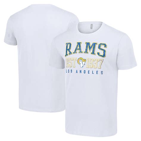 Men's Starter White Los Angeles Rams Throwback Logo T-Shirt - Walmart.com