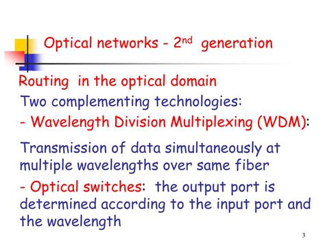 PPT - Optical networks: Basics of WDM PowerPoint Presentation, free download - ID:4986546