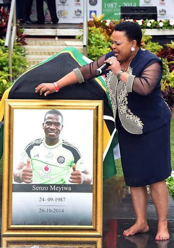 Senzo Meyiwa's funeral, 1 Nov 2014 | Gospel singer Dr Rebecc… | Flickr