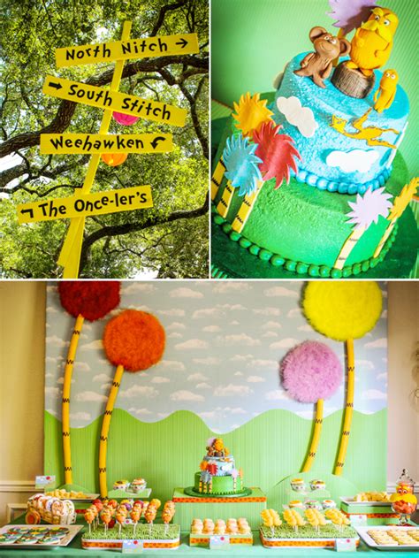 An Incredible Lorax Inspired Birthday Party - Party Ideas | Party Printables Blog