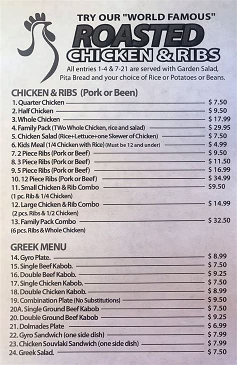 Chicken Express menu – SLC menu