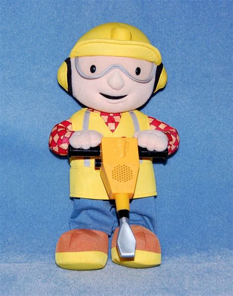 Bob the Builder Toy Soft Plush 13" Talking Doll with Jack Hammer Sounds | Toys | Pinterest ...