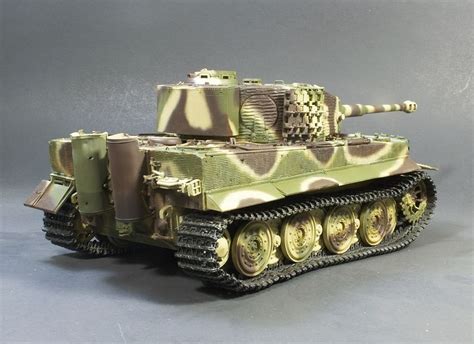 Tiger I (Late) Base coat of camo completed. | German tanks, Tiger tank ...