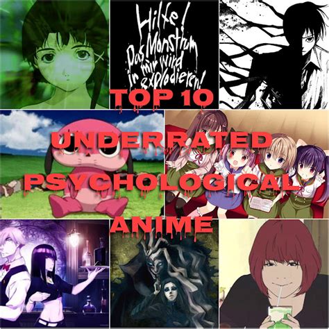 Top 10 underrated psychological anime