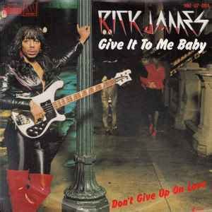 Rick James - Give It To Me Baby (1981, Vinyl) | Discogs