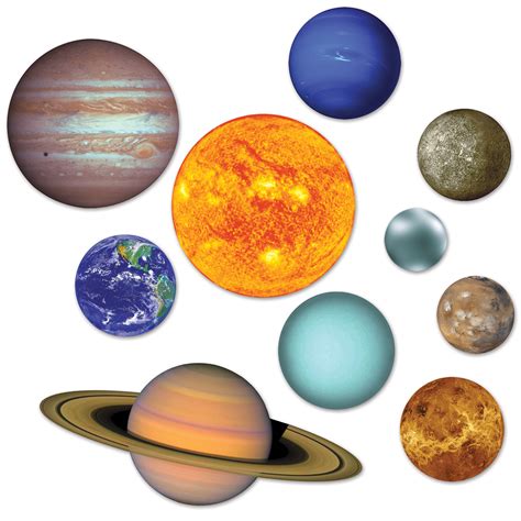 12 Units of Solar System Cutouts prtd 2 sides - at - alltimetrading.com