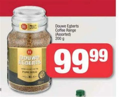 Douwe Egberts Coffee Range (Assorted) 200g offer at Spar