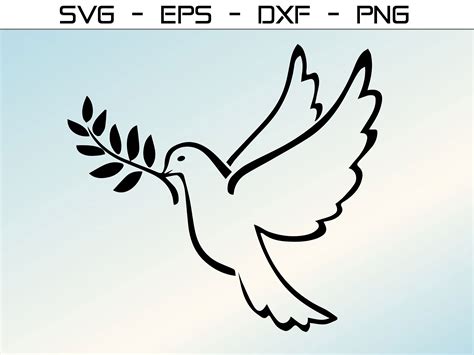 Dove SVG VECTOR Dove Clipart Bird Svg Files Cricut Dove - Etsy Singapore