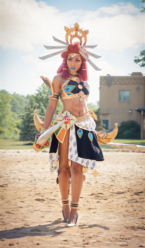 I finished my Riju cosplay! (Cosplayer: Cutiepiesensei) : r/tearsofthekingdom