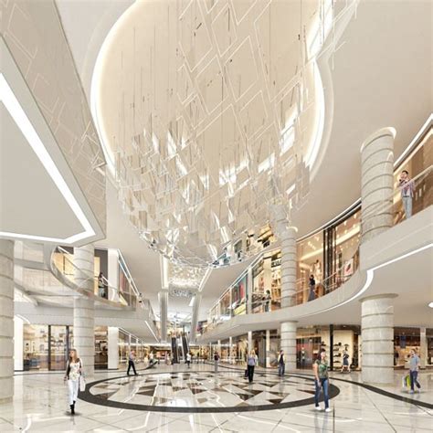 NAKHEEL MALL INTERIOR on Behance | Shopping mall design, Shopping mall interior, Mall design