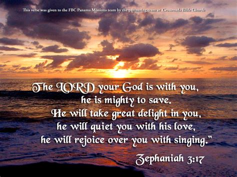 Verse of the Day - Zephaniah 3:17 KJV - Highland Park Baptist Church ...