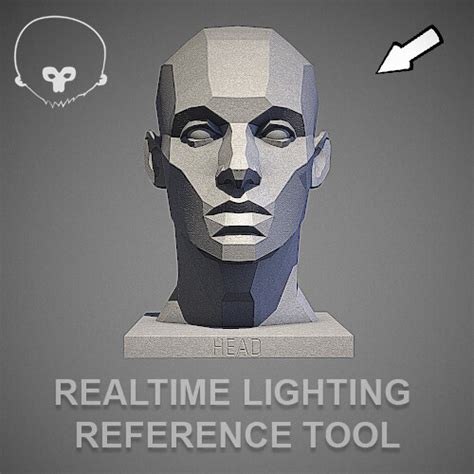 William Nguyen - MALE HEAD, LIGHT REFERENCE TOOL