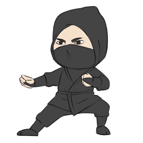 How To Draw A Ninja Step By Step