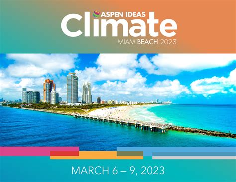 Aspen Ideas: Climate Announces 2023 Programming Agenda Focused on Solutions - The Aspen Institute