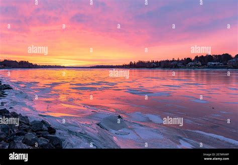 Winter in my Québec Stock Photo - Alamy