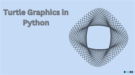 Turtle in Python | Board Infinity