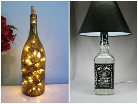 DIY Bottle Lamp: Make a Table Lamp with Recycled Bottles - iD Lights