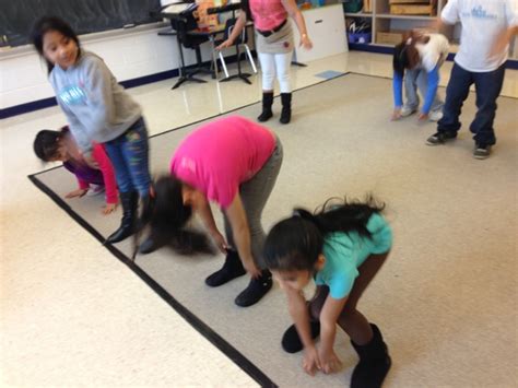 Music at Shriver Elementary: Practicing a sequence of movements to ...