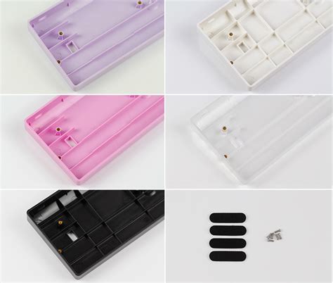 DIY 60% Mechanical Keyboard Case Universal Customized Plastic Shell ...