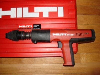 Hilti dx 351 powder actuated fastening tool; great;