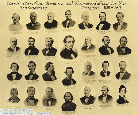 Confederate Congress, North Carolina Members of | NCpedia