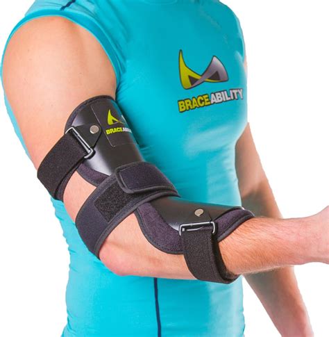 Amazon.com: BraceAbility Cubital Tunnel Syndrome Elbow Brace | Splint ...